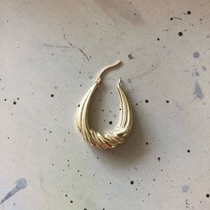 14k gold hoops